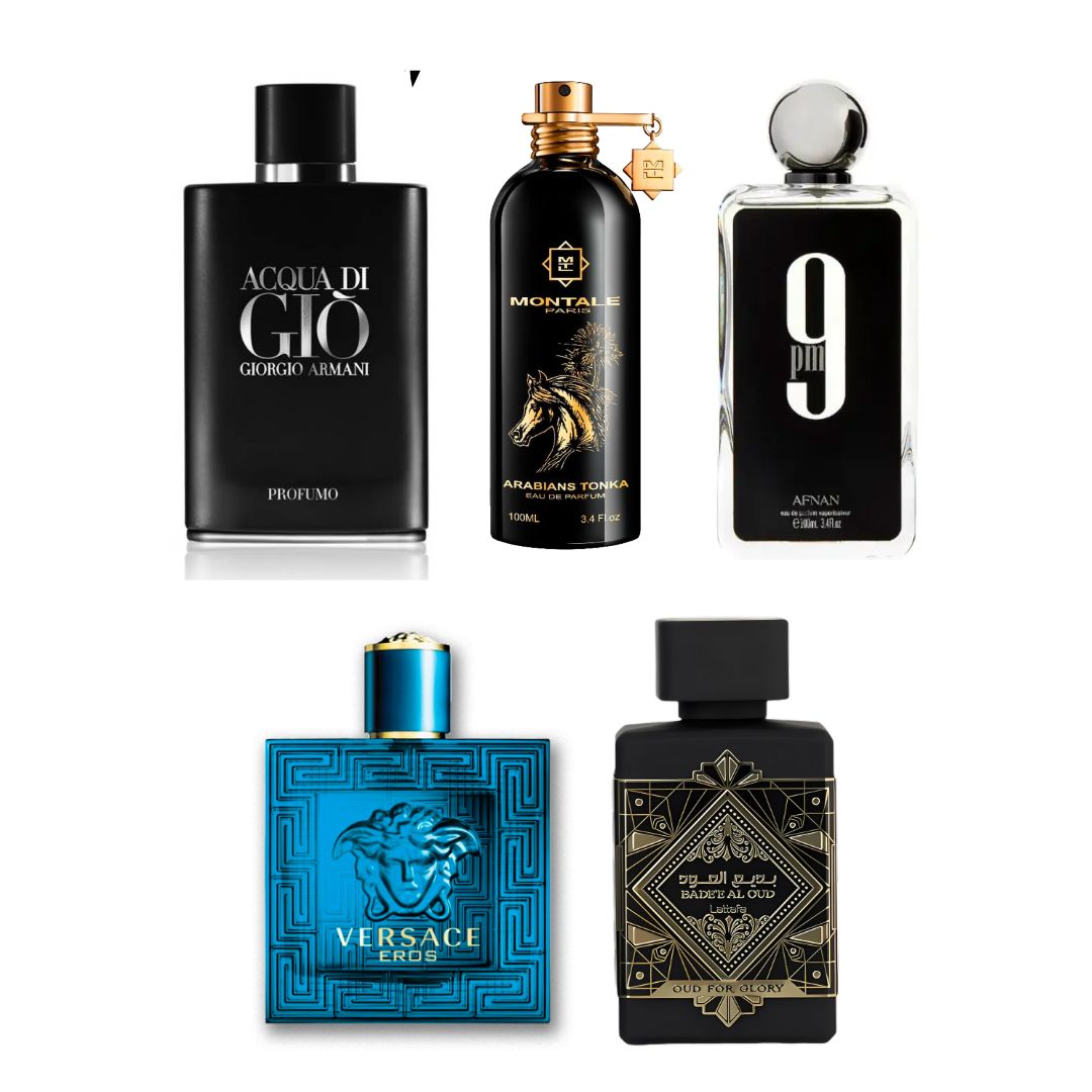 KIT SPECIAL PERFUMES 5 SHOP MG